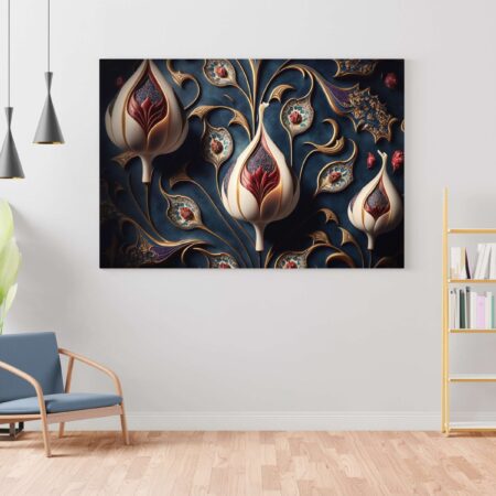 Elegant Framed Canvas Paintings for Home Interiors